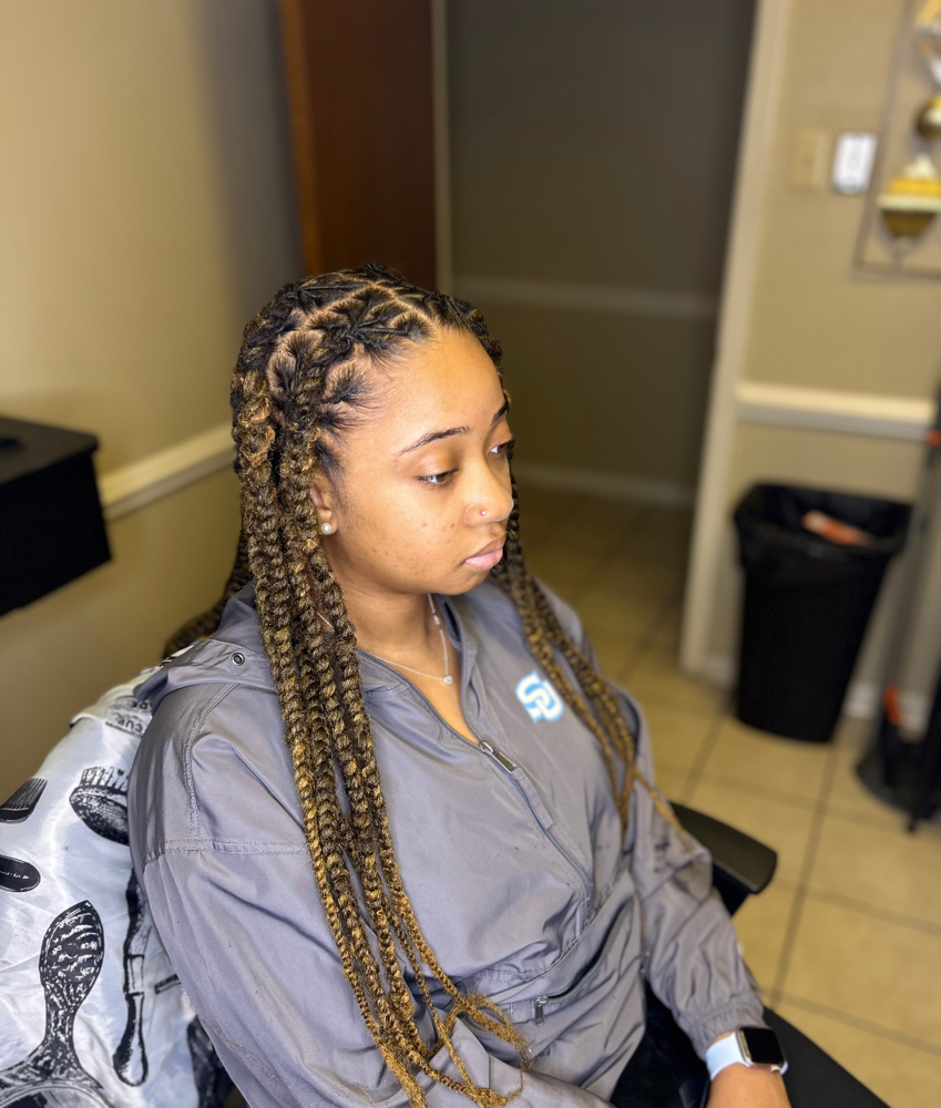 Extended Braids Over Locs