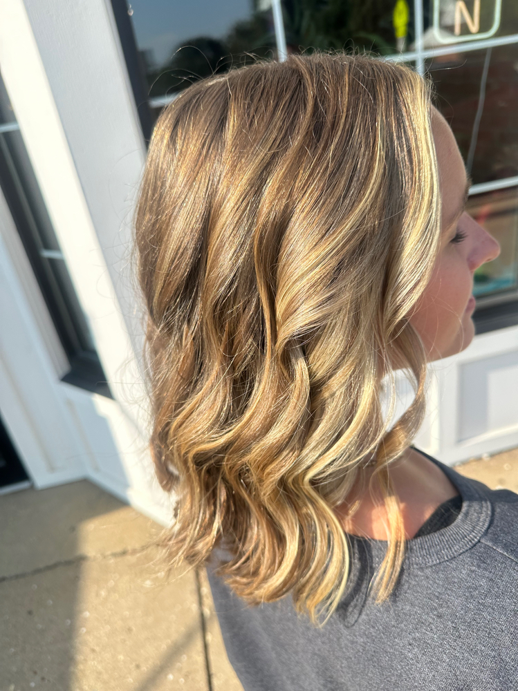Partial Highlight at Kyla’s Hair Haven in Toulon, IL