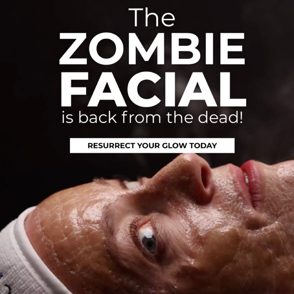 🧟 ZOMBIE FACIAL | October ONLY at Gemini Esthetics in Naperville, IL