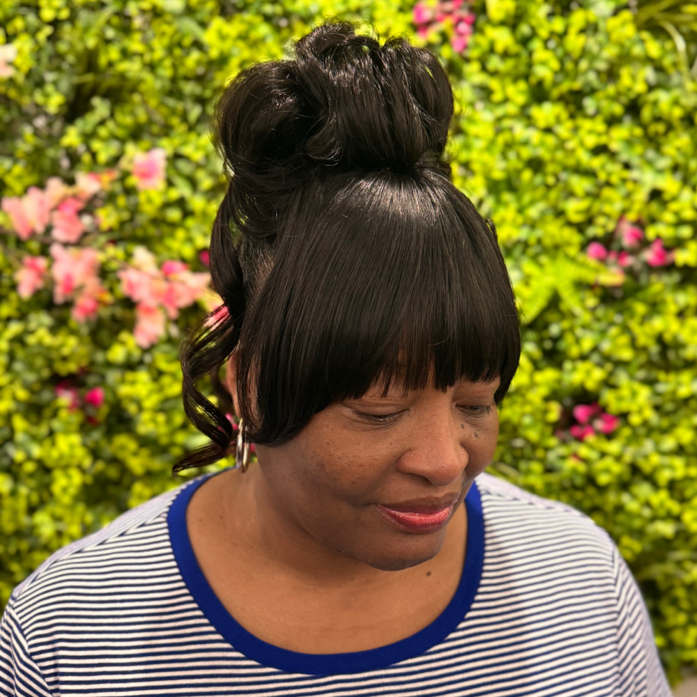 Updo at theLoft Social Hair Studio LLC. in Alexandria, VA