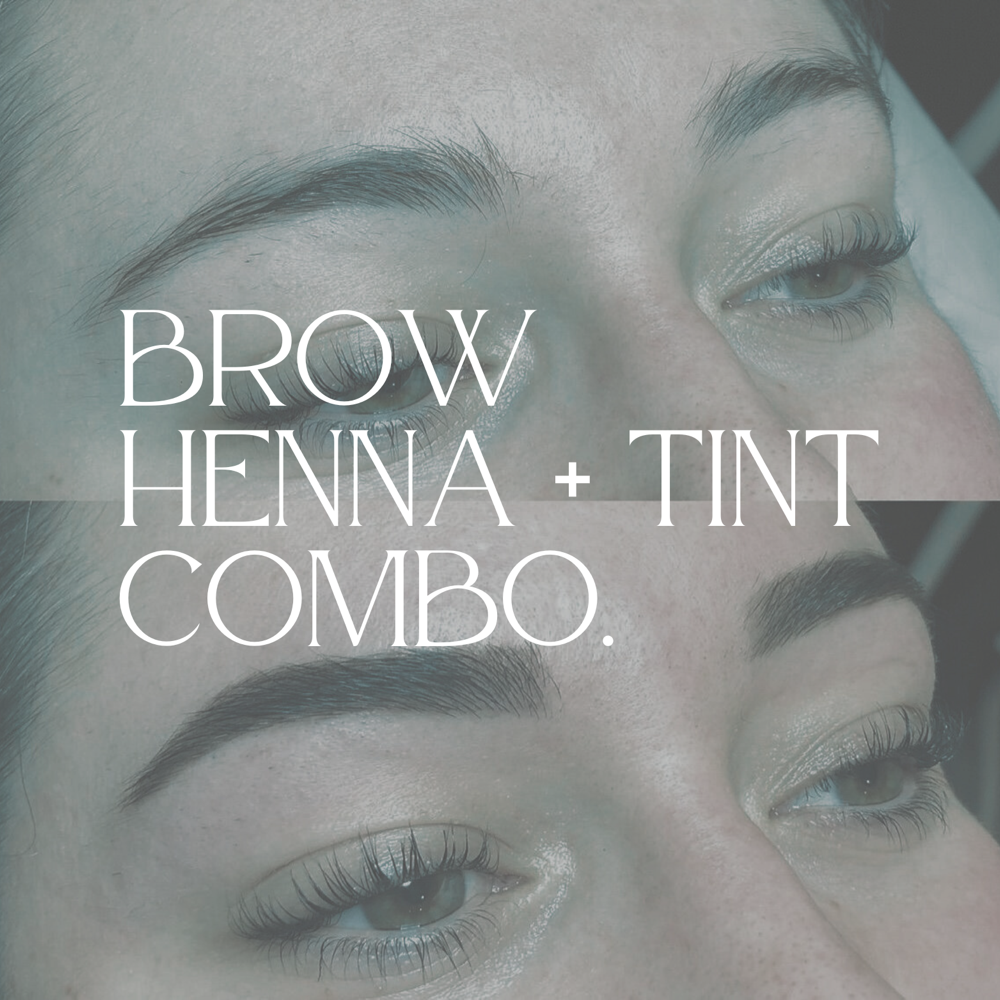 Brow Henna + Tint Combo
