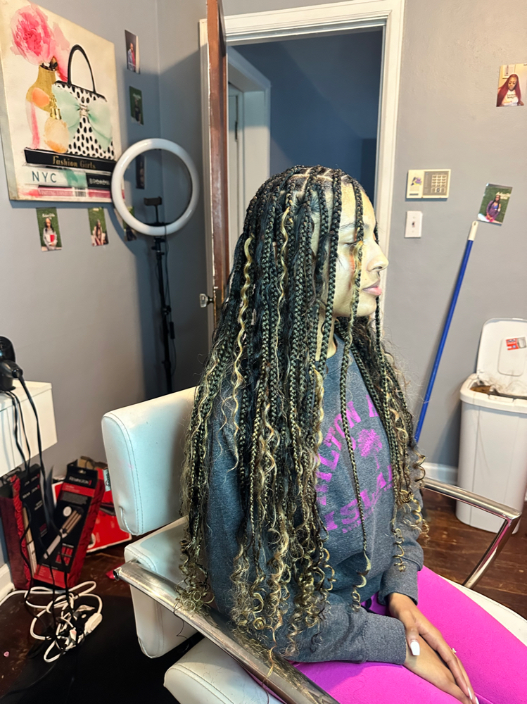 Boho Knotless Color / 2tone