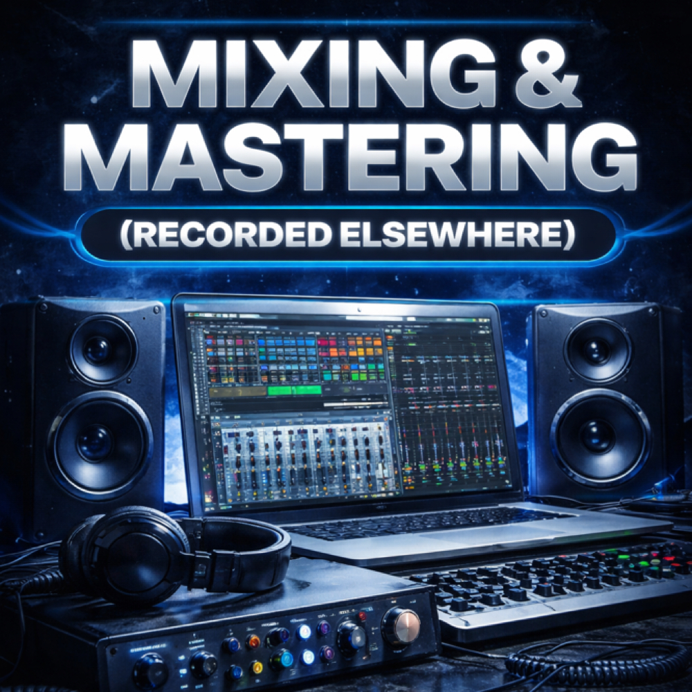 Mixing & Mastering (Recorded Elsewh at Unleash Recording Studio in Bolingbrook, IL