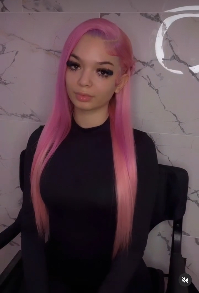 Custom Color + Install at Gigi.hair boutique in Bronx, NY