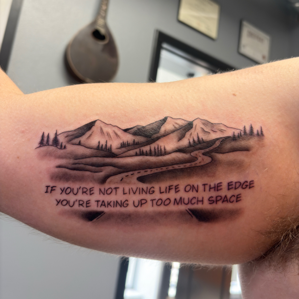 “Medium-Large” Tattoo at Golden Tattoo & Piercing in Iowa City, IA