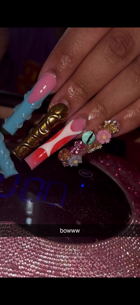 freestyle set!! at hayleighs.nails in saint paul, MN