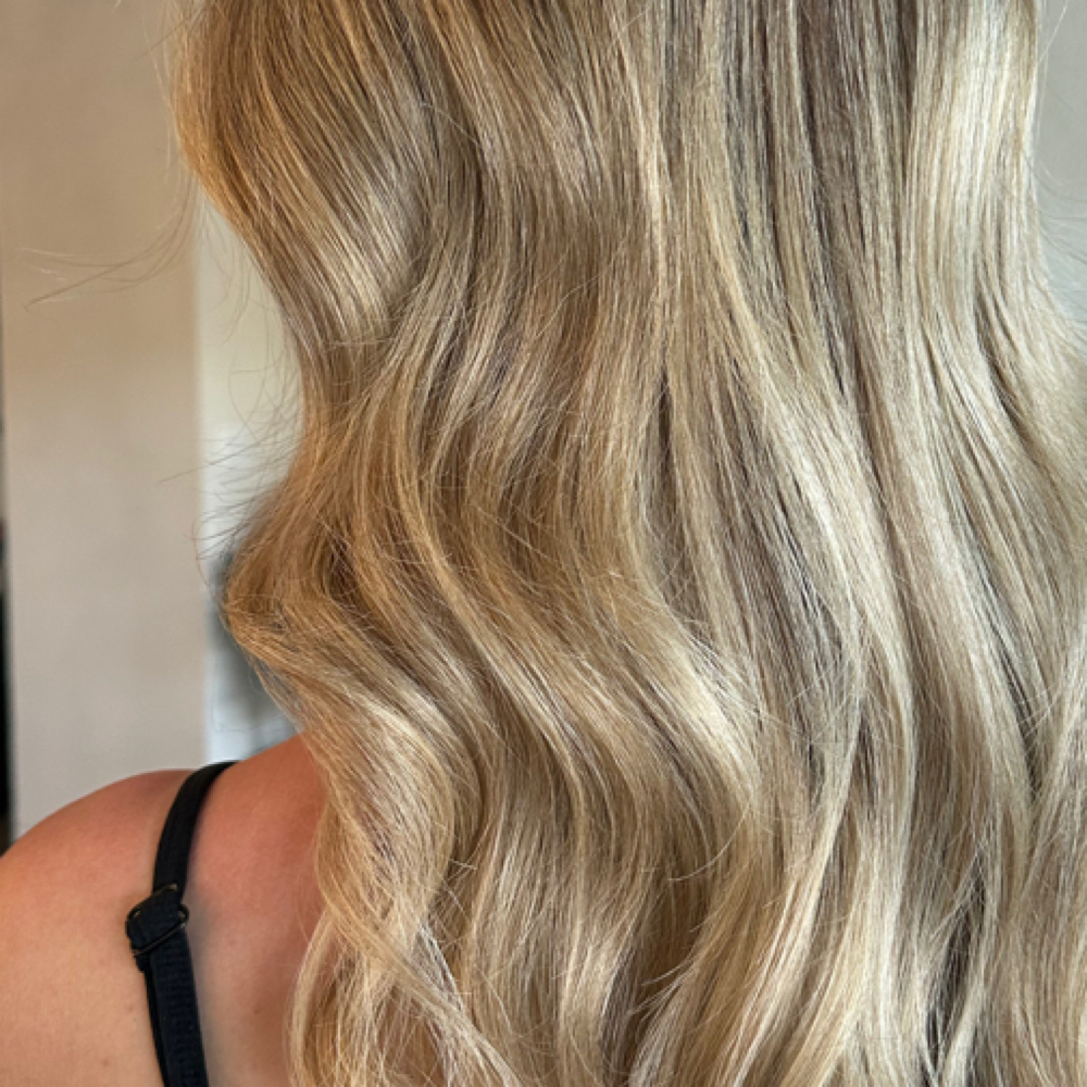 Maintenance Color + Haircut + Style at Melanie Hess Hair in Dana Point, CA
