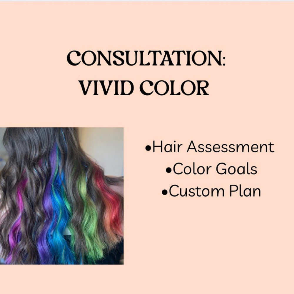CONSULTATION: VIVID COLOR at Pin And Tonic Salon in Fort Mill, SC