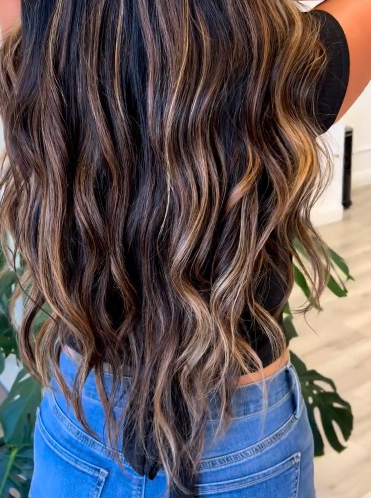 Balayage On Long Hair
