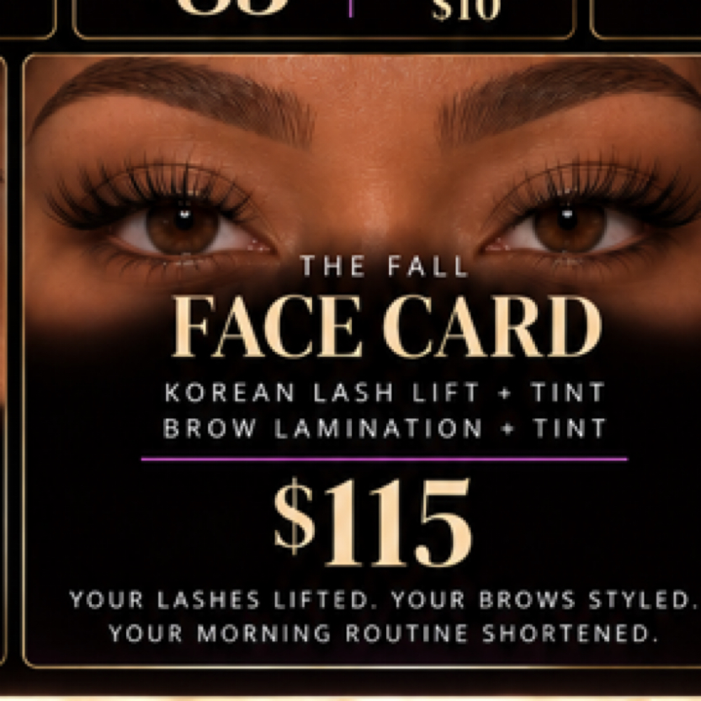 The  Fall Face Card at The Sunkissed Beauty in Downers grove, IL