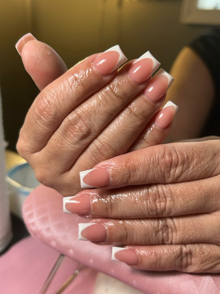 Frenchiez Full Set at Dazzle Dee Nails in Detroit, MI