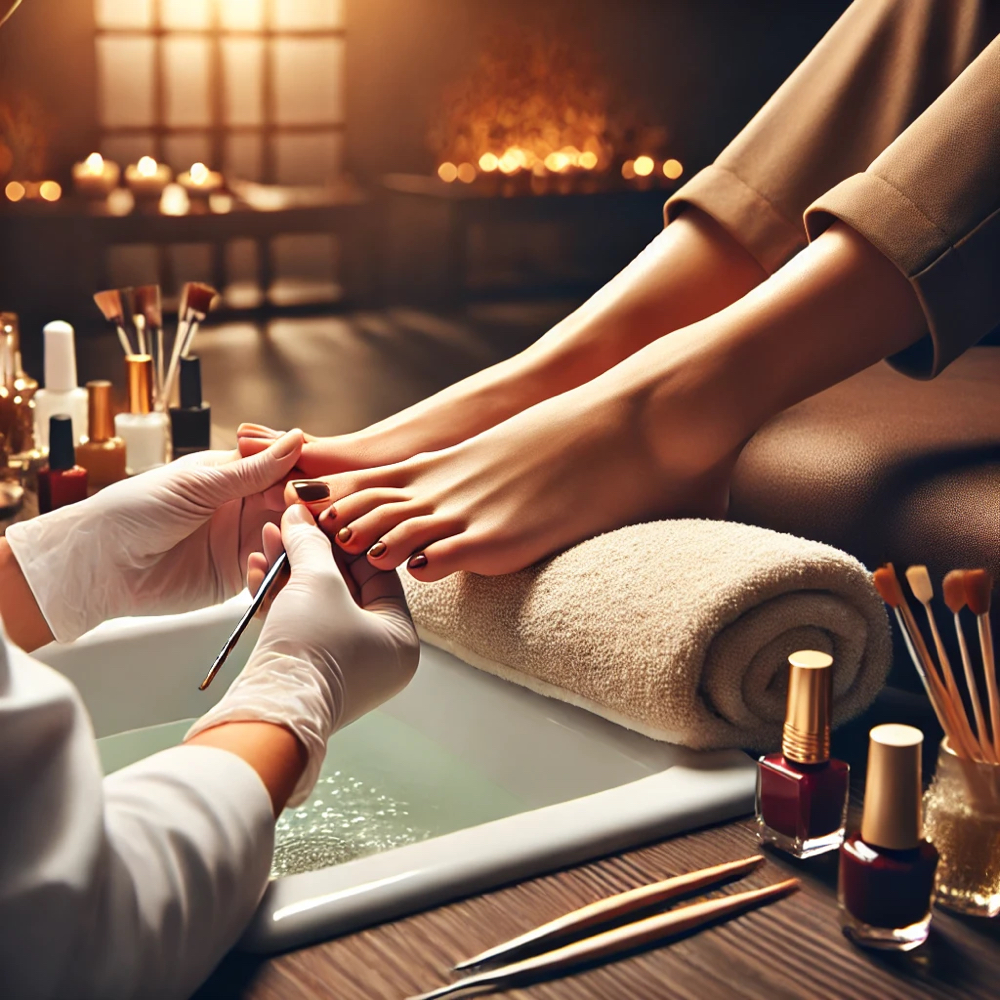 Essential Pedicure at Vivi Nails in Kansas City, MO