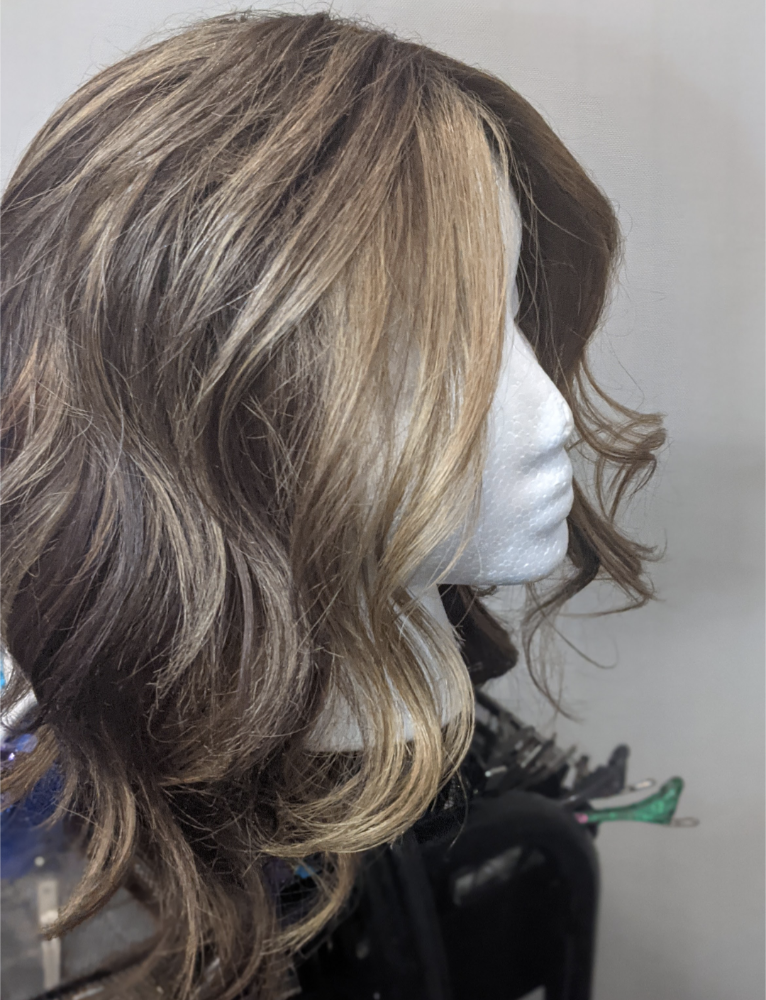 Wig & extension coloring