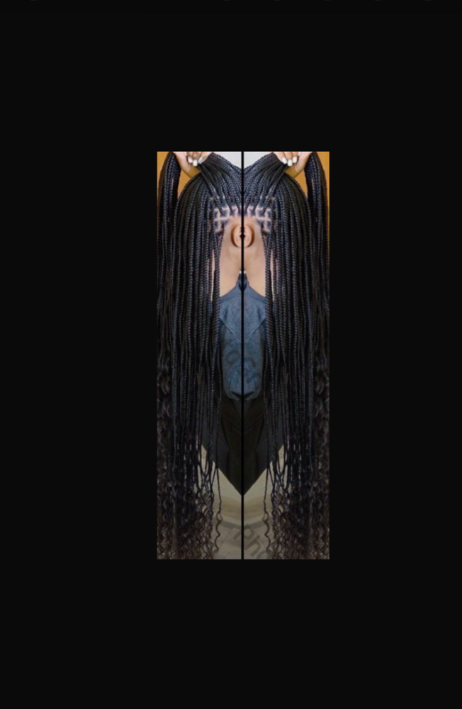 Knotless at NAY HAIR BRAIDING in Springhill, FL