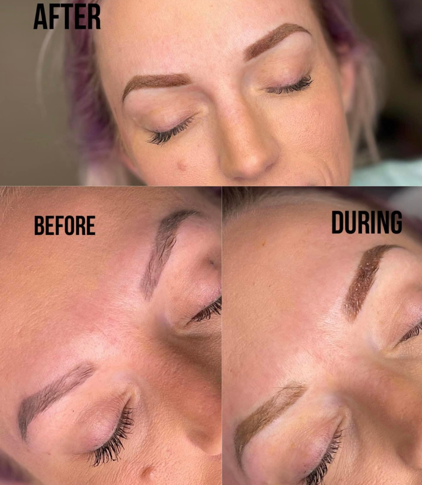 Brow Color/Shape Correction at Pretty In Ink Artistry in Mangham, LA