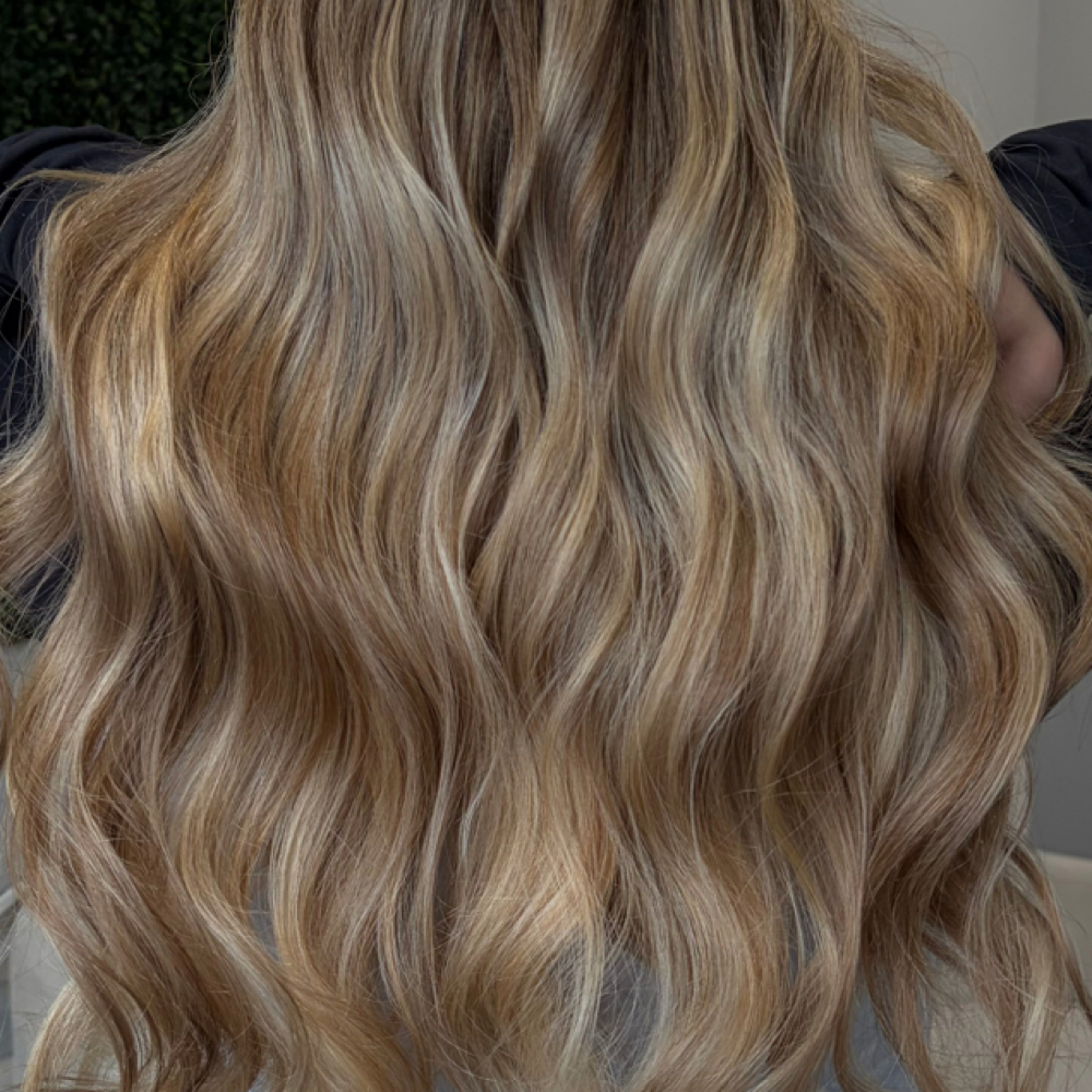 Shampoo & style at 121 Studio in Marshall, IL