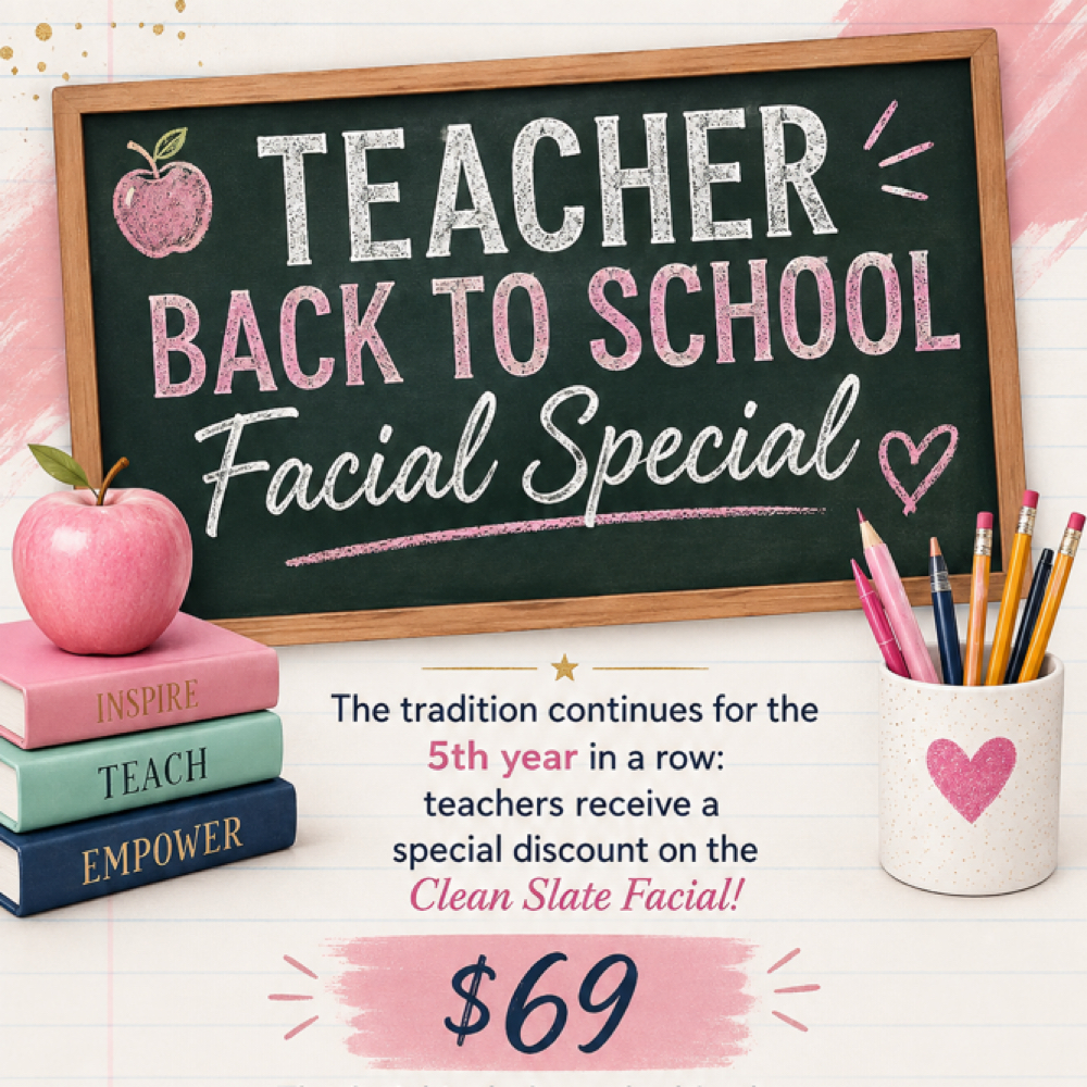 Teacher Facial, Back To School at Arch + Arrow Beauty Lounge in Zanesville, OH
