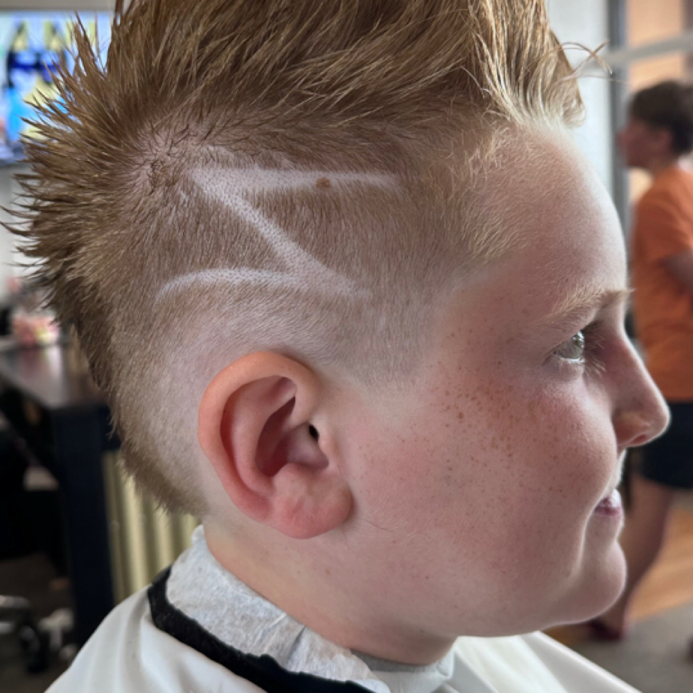 Lightning Bolt Or Design at Family Hair Lounge - Orange LLC in Orange, CA