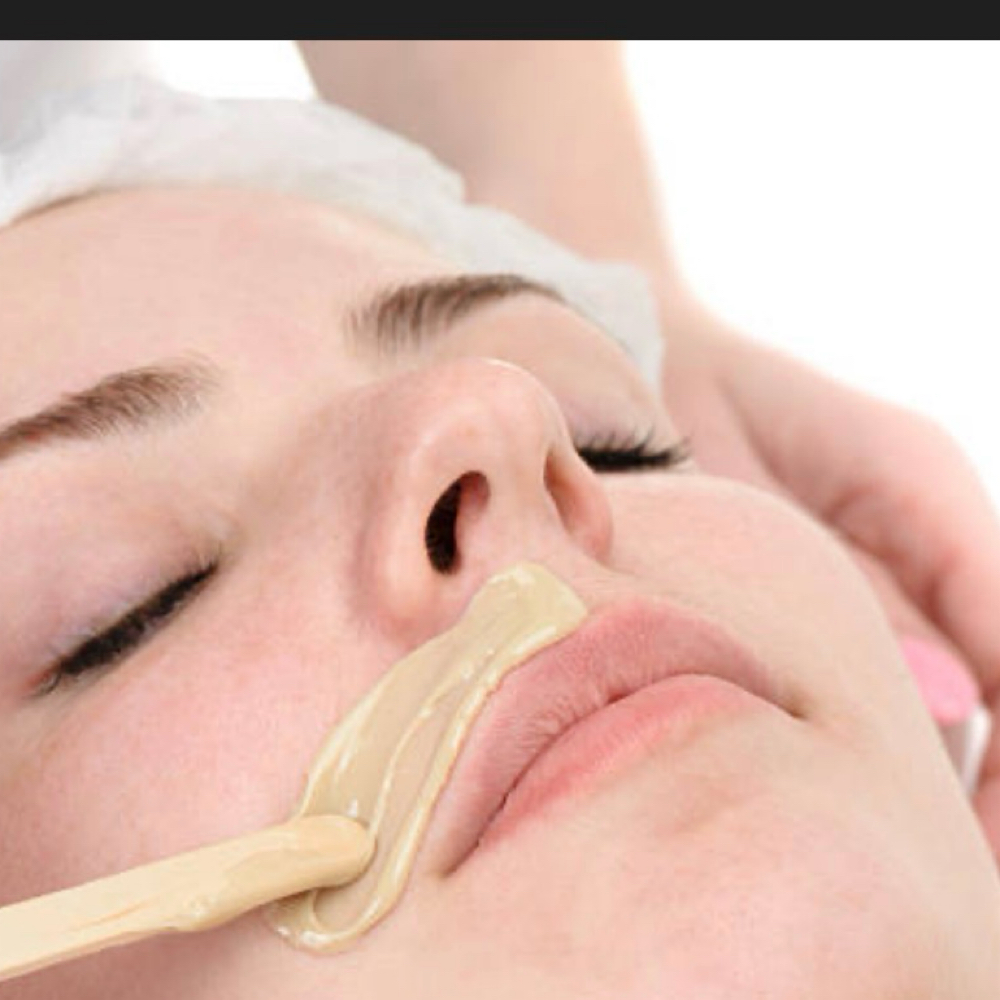 Upper lips wax at Nina Beauty&Brows Studio in North Hollywood, CA