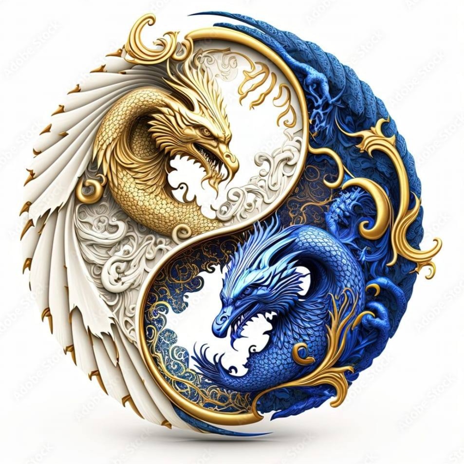 Dual Dragon at Deep Breath Salon & Holistic Center in Western Cranston, RI