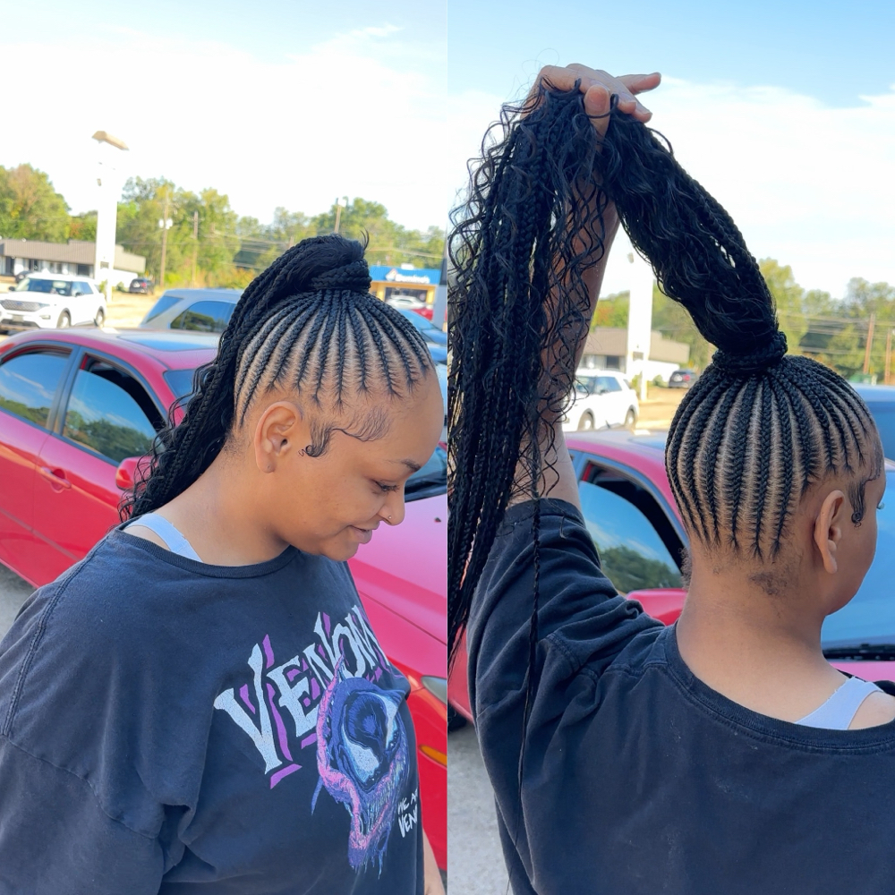 Small Stitch Ponytail at House Of Petals in Texarkana, AR