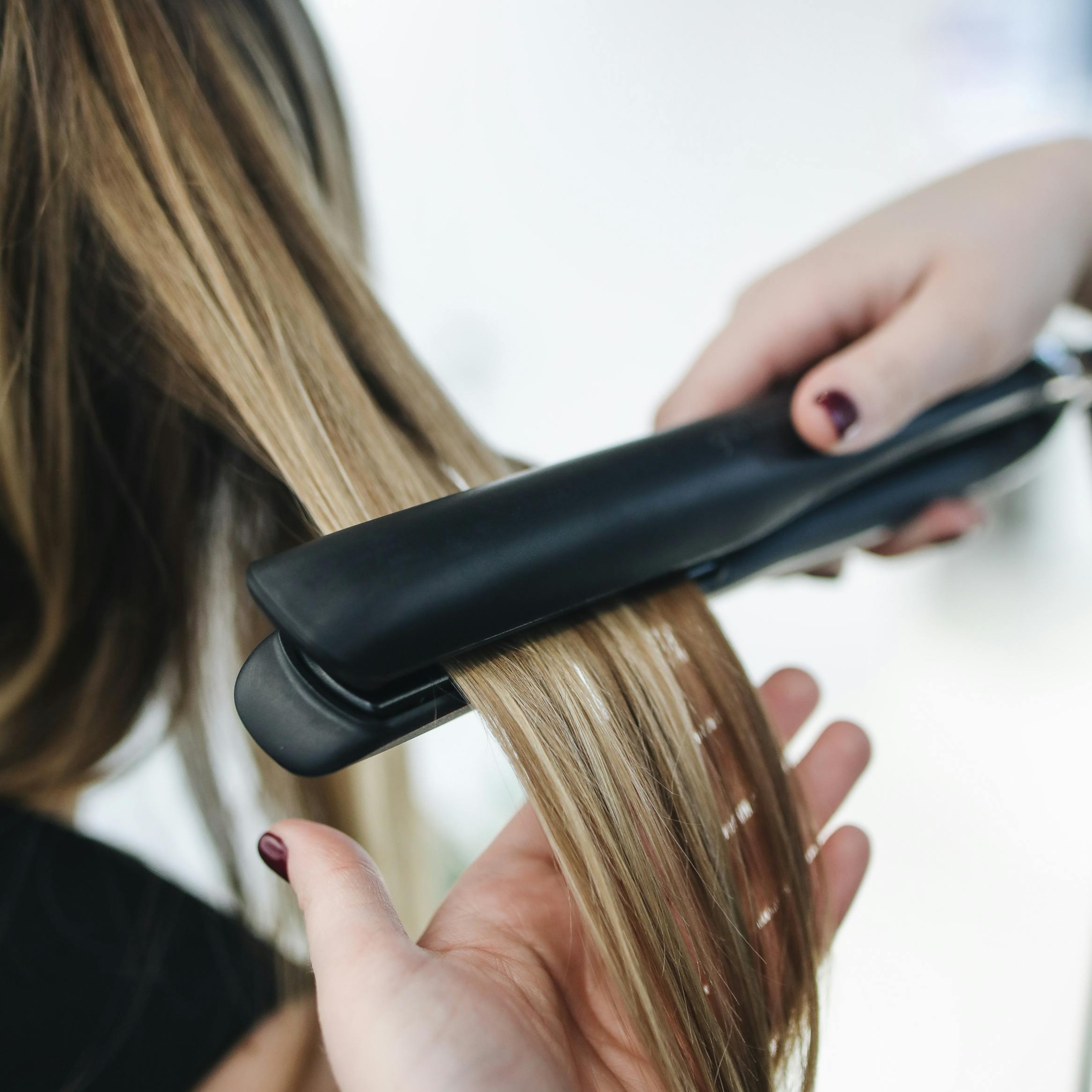 Blowout styling at All About Your Hair! in Pittsville, MD