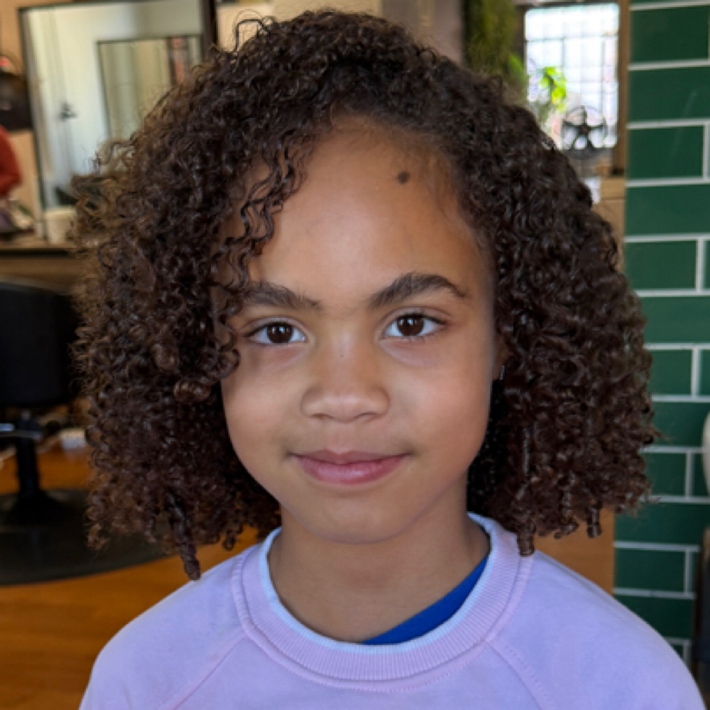 Kids Curly Cut (10 & under) at The Curl Pin in Alexandria, VA