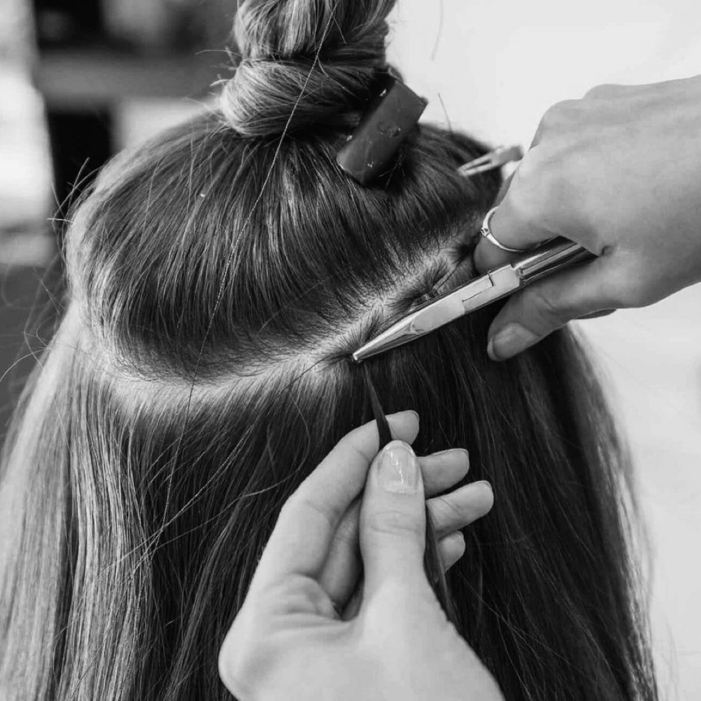 2 Row Extension maintenance at Society Color & Extensions in Lady Lake, FL