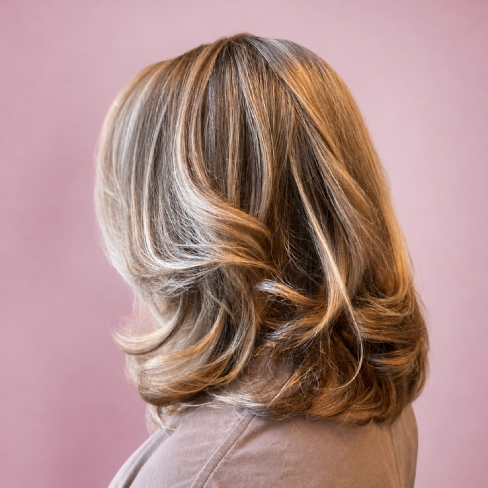 Custom Color at volume hair salon in Bethesda, MD