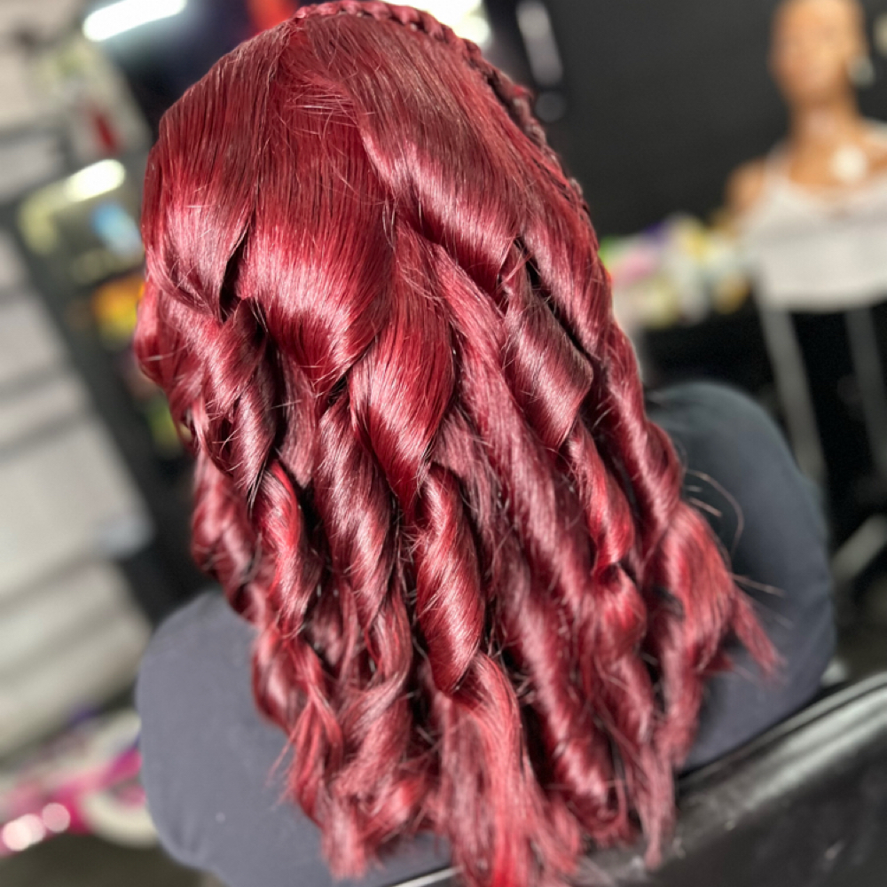 Color Service - Single Process at Aligned Hair & Wig Studio in Snellville, GA