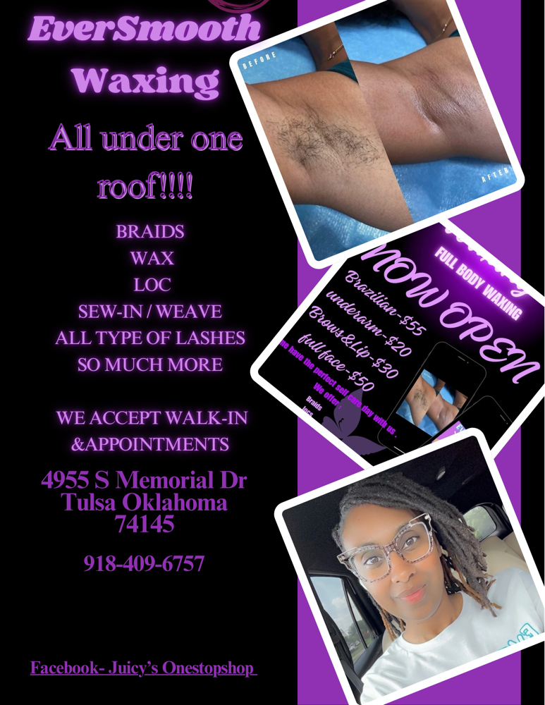 💇♀️✨ Hair & Wax Combo Deal at EverSmooth Waxing in Tulsa, OK