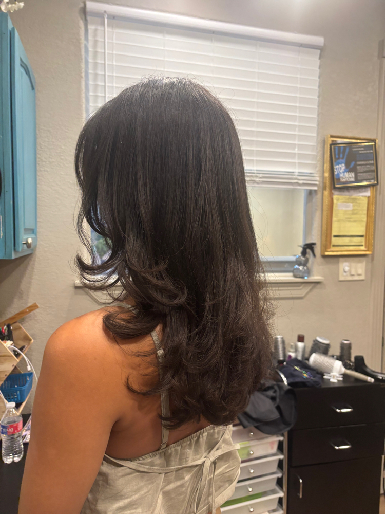 Shampoo And Blowdry at My Studio Spot in Tomball, TX