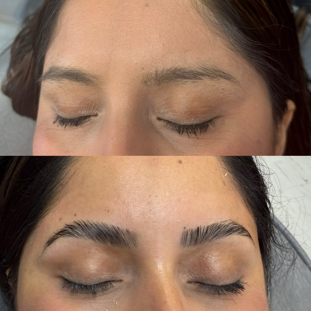 Laminado de Cejas / Brow Lamination at Beauty Salon Latin in Raleigh, NC