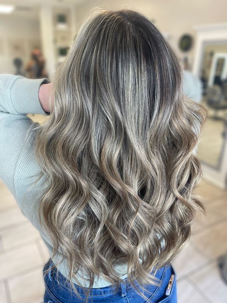 Heavy Balayage + Style