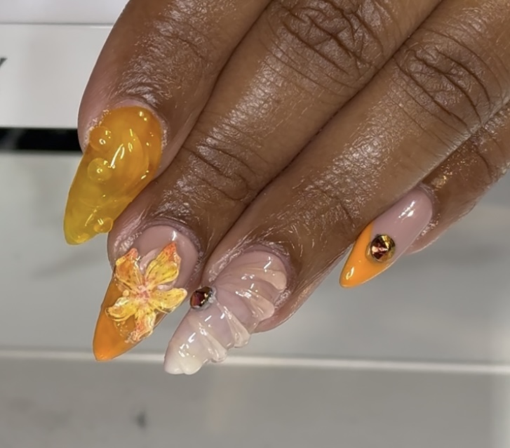 Acrylic Full Set at Morgan baytos in Youngstown, OH