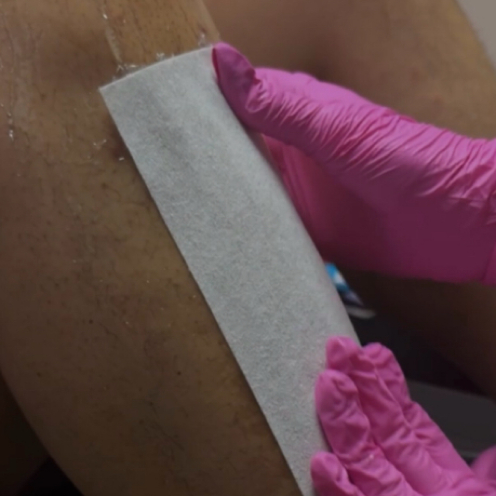 Half Leg wax at The Beauty Baker in Canton, OH
