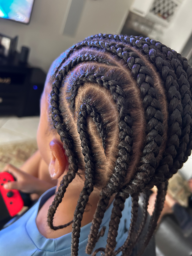 Boys Scalp Braids
