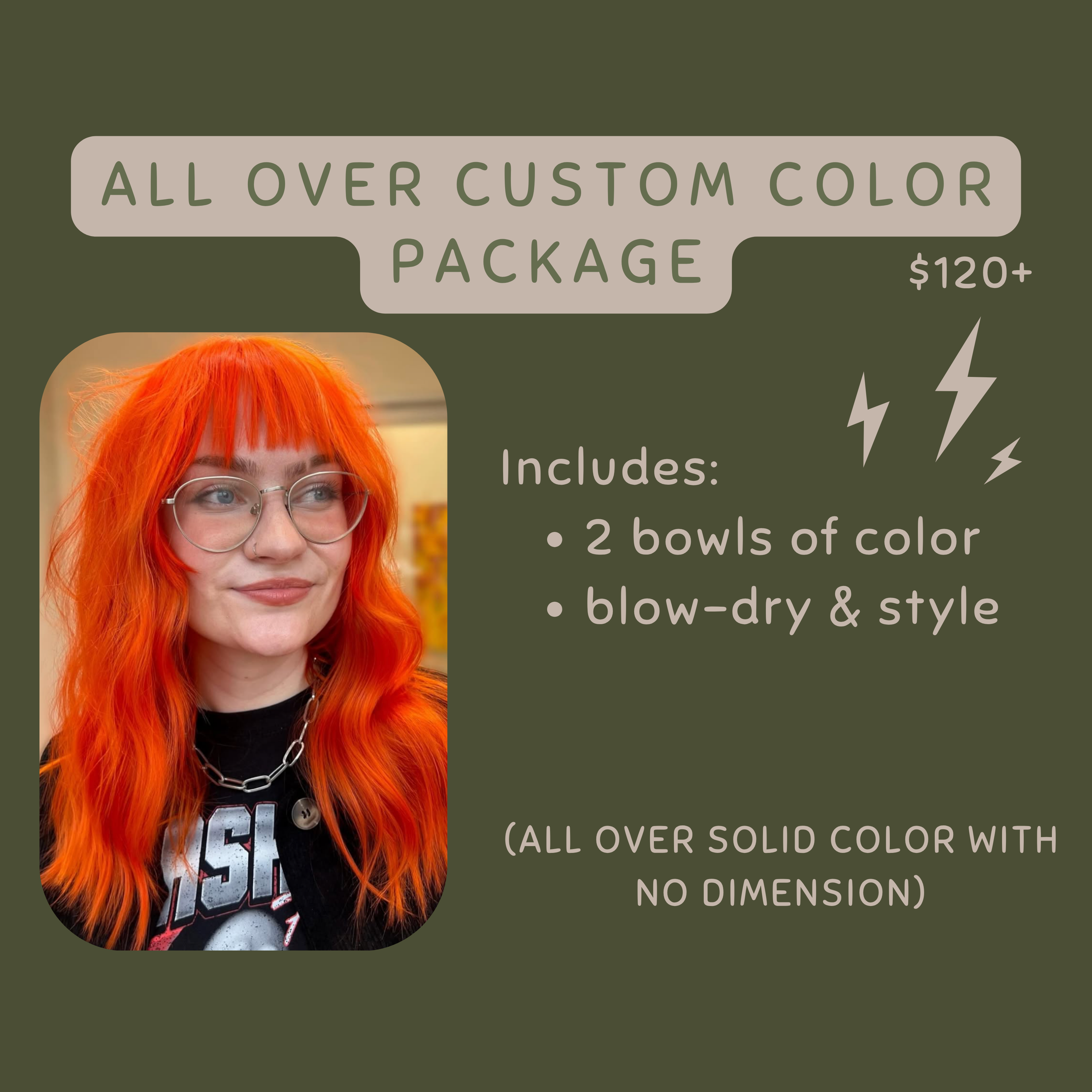 All Over Custom Color
