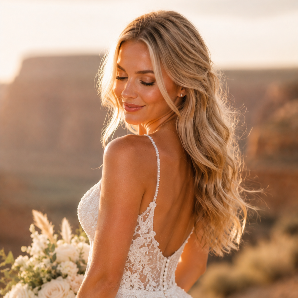 Bridal Glow at Coast to Canyon Glow in Mapleton, UT