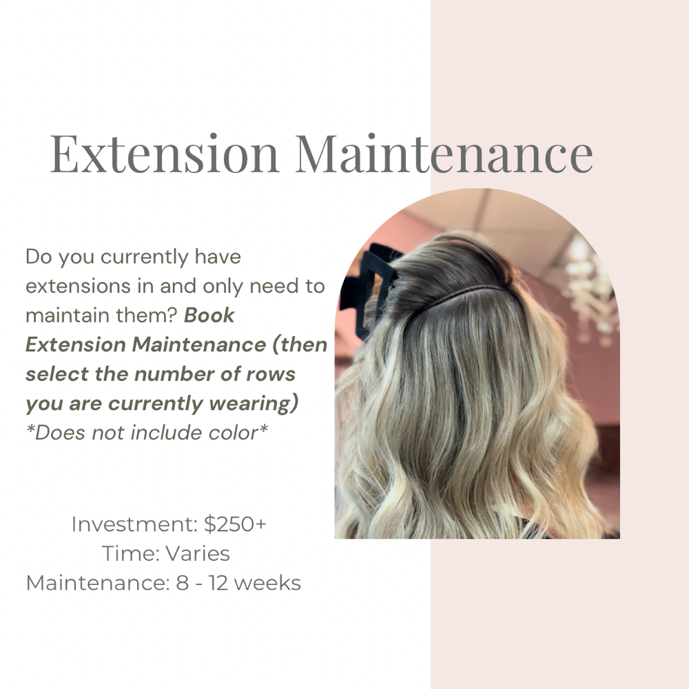 Extension Maintenance