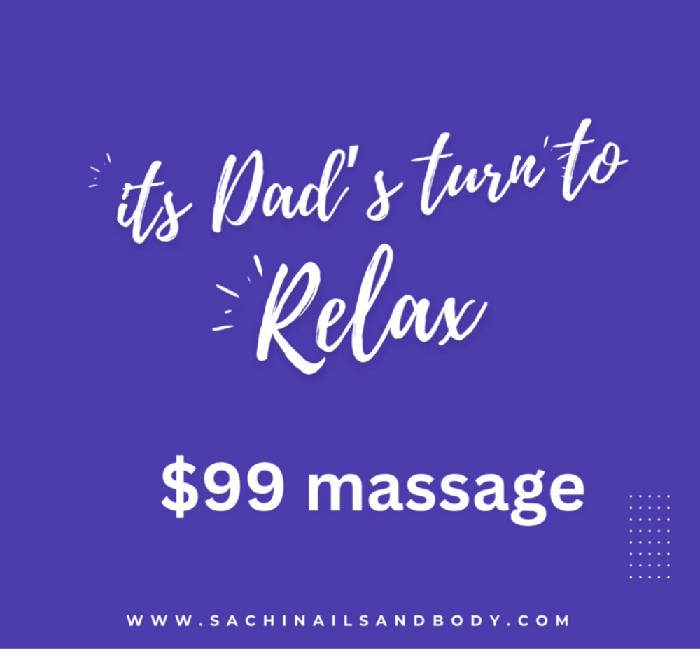 Fathers Day Massage (60min) at Sachi Nails and Body Spa in Yonkers, NY