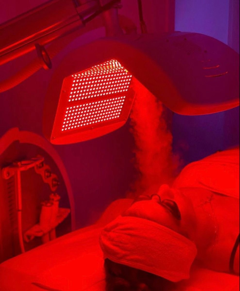 LED Light Therapy Facial at Yvonne Moore Skincare in Amarillo, TX