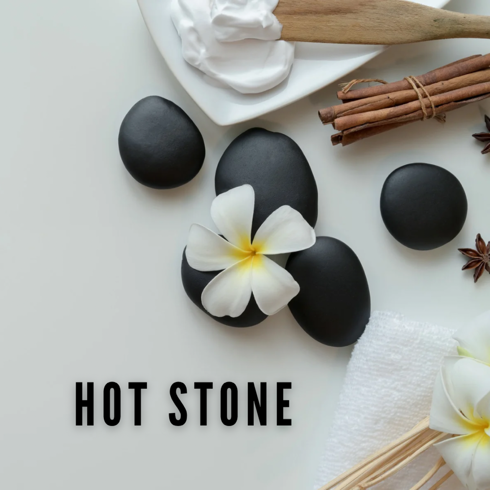 30 Minute Massage With Hot Stones