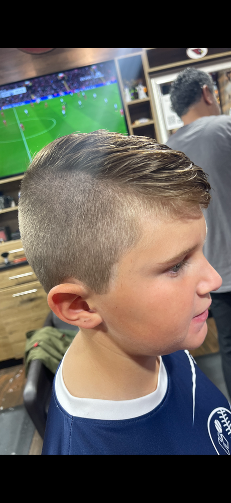 Boys Hair Cut at Precise Color N Cut Salon Llc in Alpharetta, GA