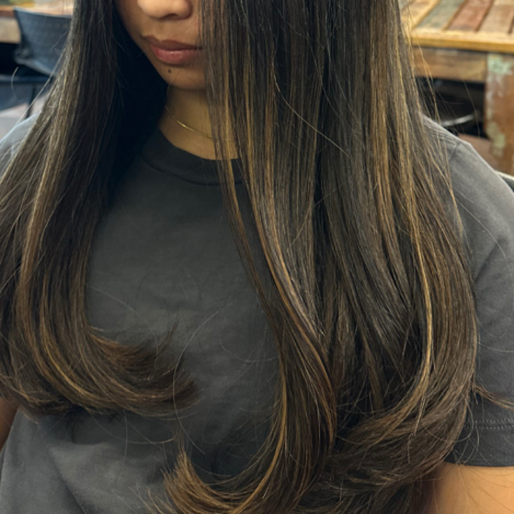 Alexia all over toner / gloss at Good Company Salon in Tustin, CA