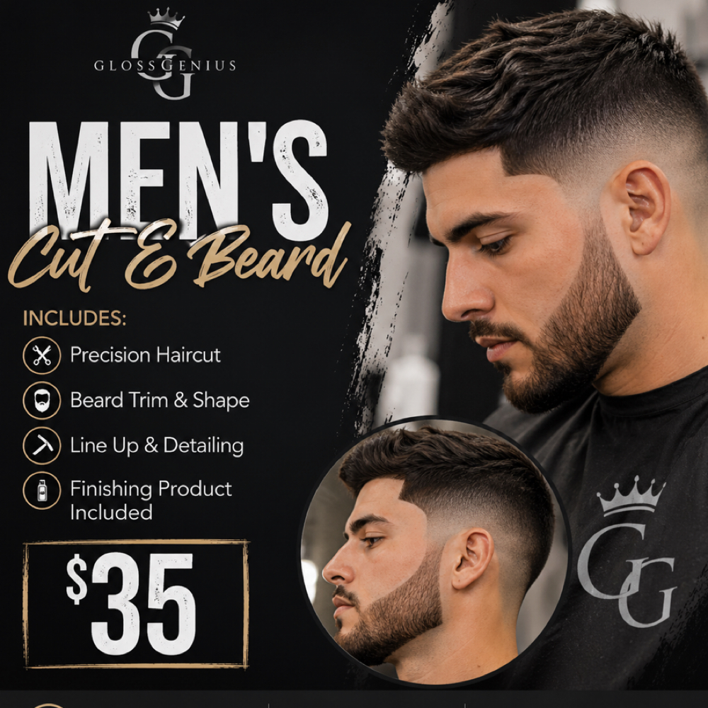 Men’s cut & Beard at Mandy @ Divine Beauty in New Paris, OH