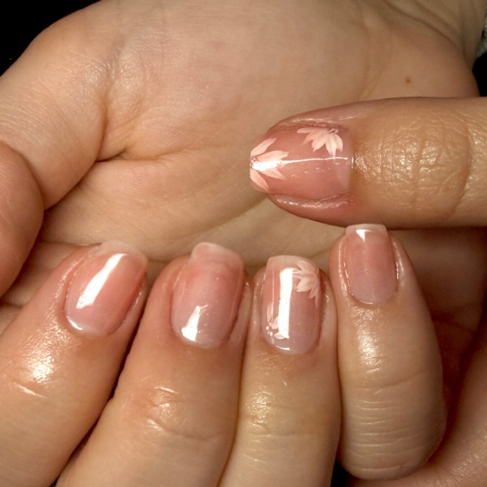 Rubber Base Manicure at Happy Nails Studio LLC in Sedalia, MO