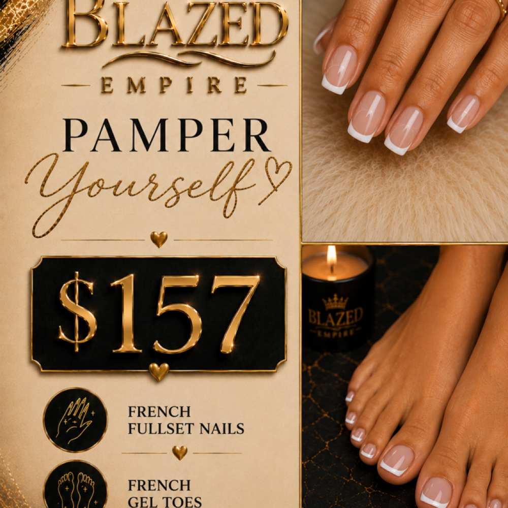 French Pamper Me Package at Blazed Empire in Tampa, FL