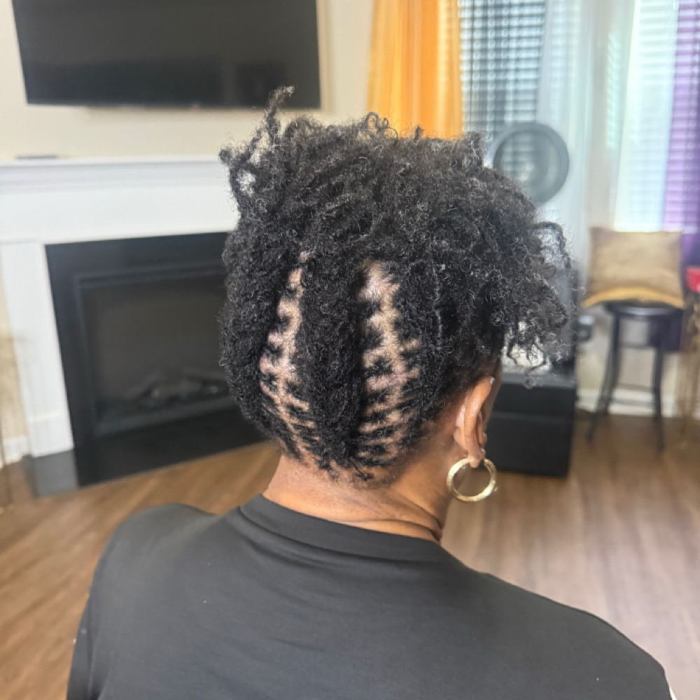 Micro Loc Simple Style at New Crown Beauty in Locust Grove, GA