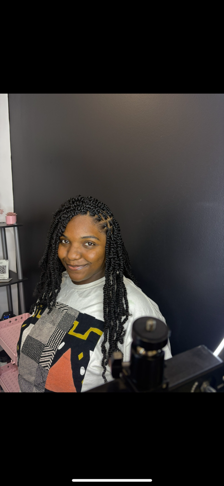 Natural Twist w/Hair Added